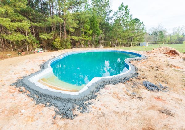 Pool Landscape Leveling in Camarillo