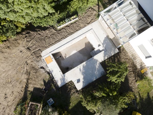 Pool Area Grading in Camarillo