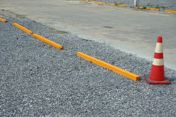 Parking Lot Gravel Repair in Camarillo