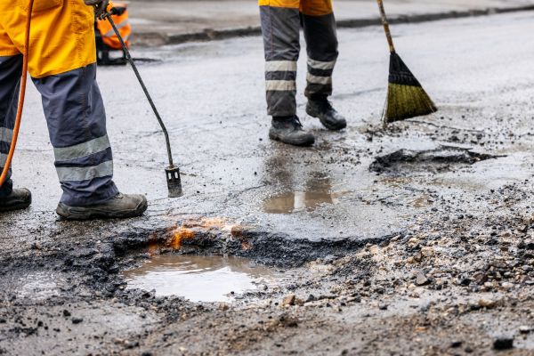 Gravel Pothole Repair in Camarillo